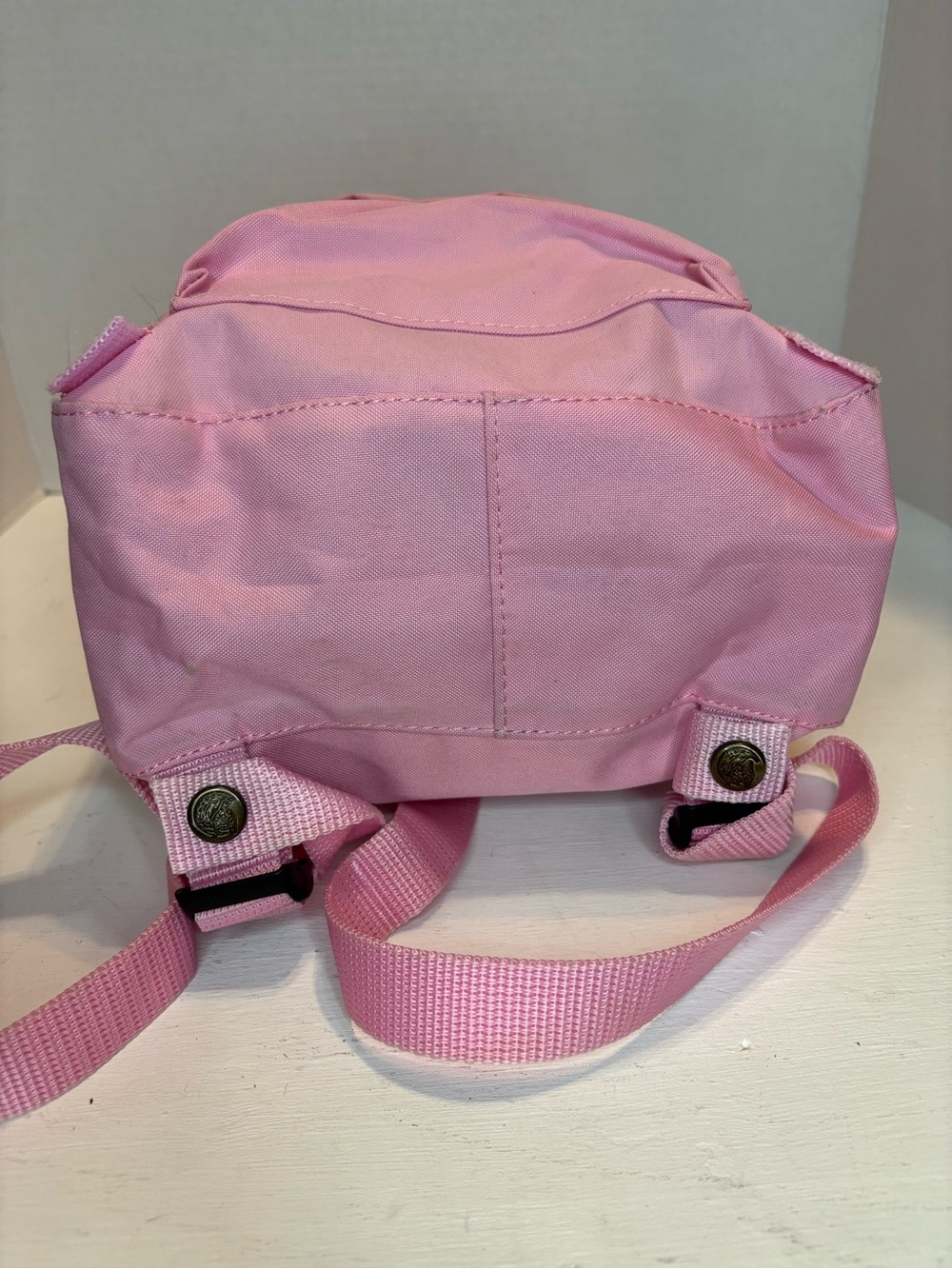 Fjallraven Kanken Mini Backpack Pink Adjustable Strap Unisex Adult - Picture 5 of 8